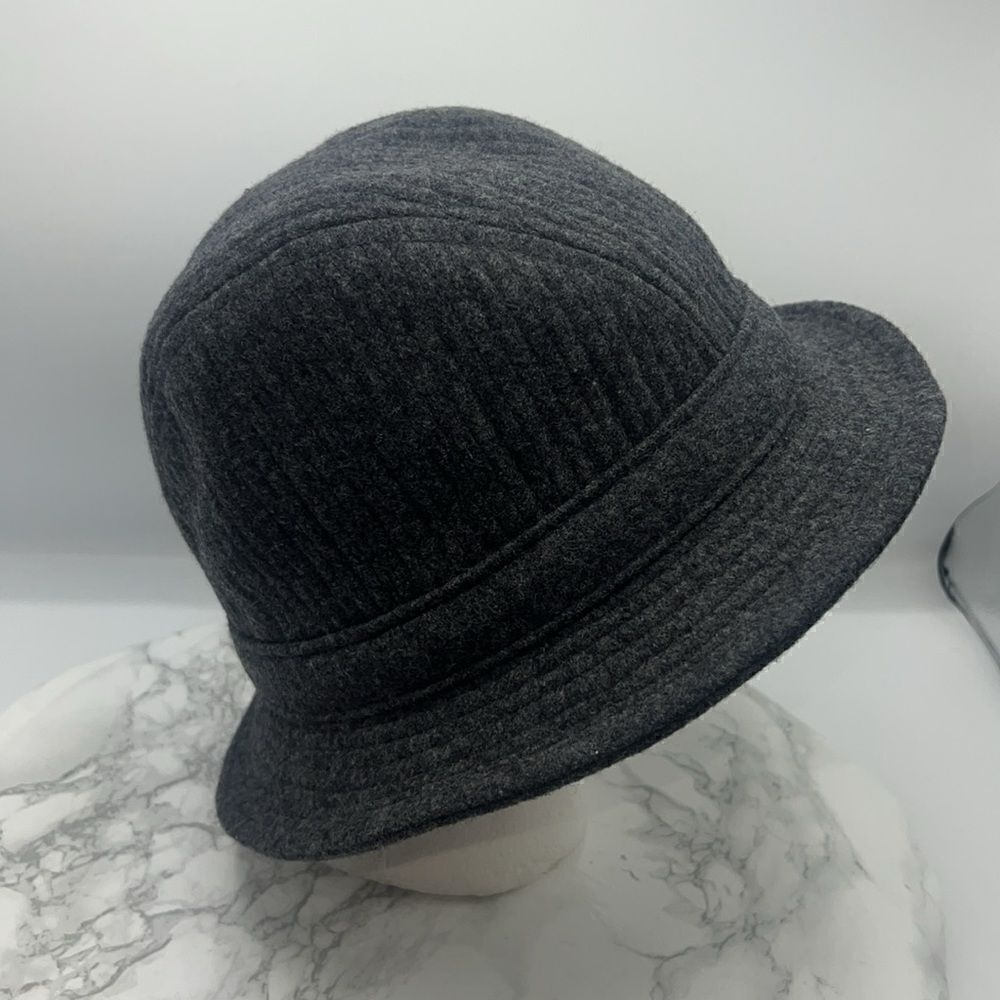 PENDLETON Grey Wool Bucket Hat-L - Picture 3 of 6